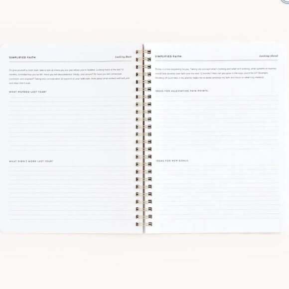 Simplified by Emily Ley Bees in Bloom Planner Pouch and Faith Workbook NWT - Picture 7 of 12